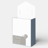 Zeester en Zanddollar - Strand Huwelijk Bedankdoosjes (Geopend)