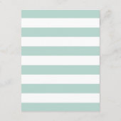 Zeester-huwelijksfeest details informatiekaartje (Achterkant)