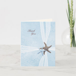 Zeester Kaartjes met Geschenkdoos Verlovings Dankj Bedankkaart