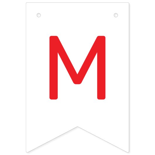 Zeester Kerstman Prettig Kerstfeest Vlaggetjes (Eerste vlag)