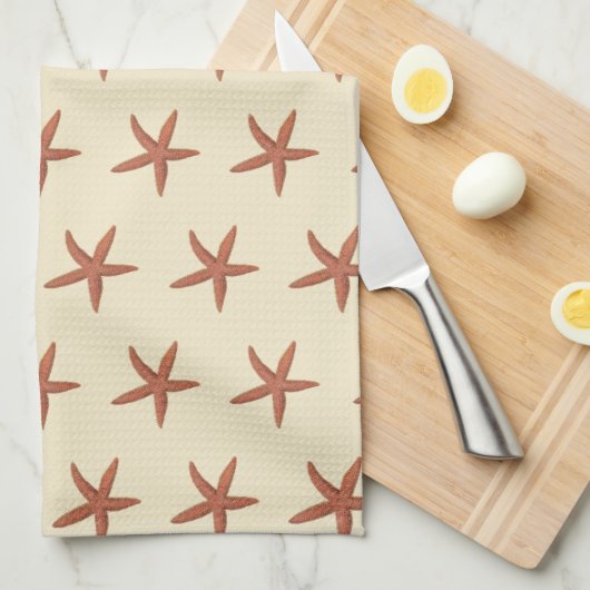 Zeester - Sherman Denton Fish Lithograph Theedoek (Quarter Fold)