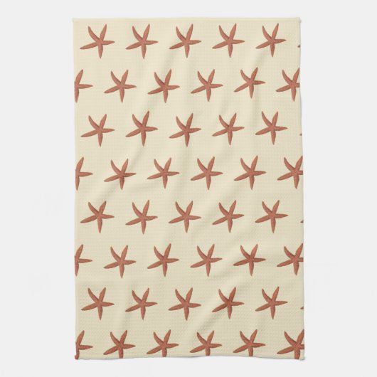 Zeester - Sherman Denton Fish Lithograph Theedoek (Verticaal)