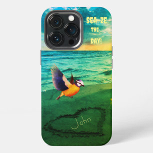 Zeester - Zeevogel - Liefde iPhone 13 Pro Hoesje