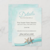 zeesterren en kant Details en informatie Kaart (Voorkant / Achterkant)