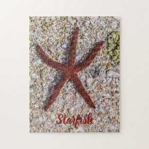 Zeesterren Oceaan  Strand Retro Souvenir Legpuzzel