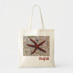 Zeesterren Oceaan Strand Retro Souvenir Tote Bag