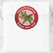 Zeesterren Vrolijke Kerstmis Envelop zegels (Tas)