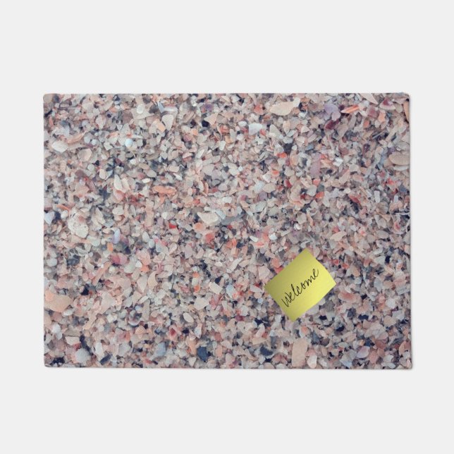 Zeestrand Deurmat (Voorkant)