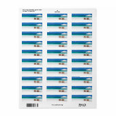 Zeestrand Etiket (Full Sheet)