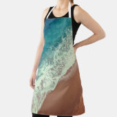 Zeestrand op zee en zomerzee schort (Insitu)