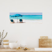 Zeestrand Poster (Keuken)