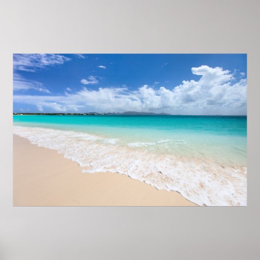 Zeestrand Poster (Voorkant)