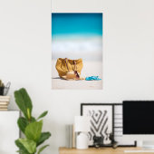 Zeestrand Poster (Thuiskantoor)