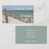 Zeestrand Visitekaartje (Voorkant / Achterkant)