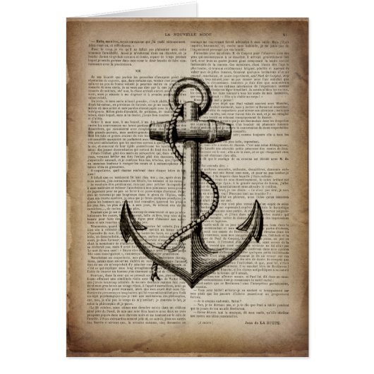 zeestrandzeezeilster of  nautisch anker (Voorkant)