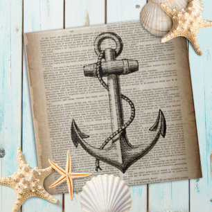 zeestrandzeezeilster of  nautisch anker tegeltje