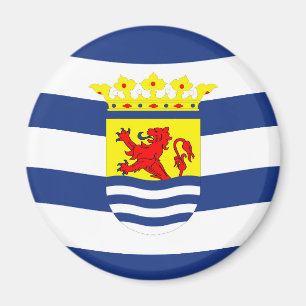 Zeeuwse vlag Nederlandse provincie nederlandse reg Magneet