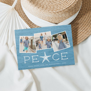 Zeevaart Holiday Photo Collage Card Feestdagenkaart
