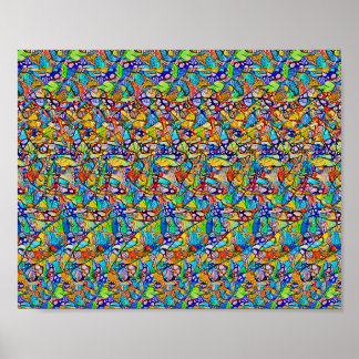 Zeevaart - Verborgen 3D-afdrukken Poster