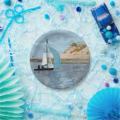 ZEEVAARTUIG PAPIEREN BORDJE (Feest)