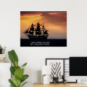  ZEEVAARTUIG - QUOTE POSTER (Thuiskantoor)