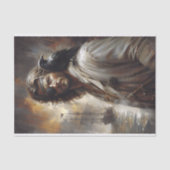 Zeevarende met Raven Decoupage Tissuepapier (Voorkant)