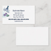 Zeevis Viswinkel Vis en chips Visitekaartje (Voorkant / Achterkant)