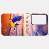 zeevogels samsung galaxy hoesje (Linkerkant)