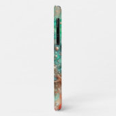 Zeevruchten en gouden glitter zeesterren Case-Mate iPhone case (Achterkant/links)