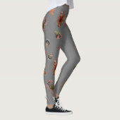 Zeevruchten Schaaldieren Lobster Crab Pattern Leggings (Rechts)