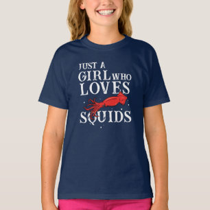 Zeevruchten Squid Lover Nautische Chef Gag T-shirt