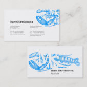 Zeevruchten Visitekaartje (Voorkant / Achterkant)