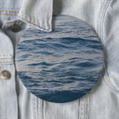 Zeewater close-up ronde button 6,0 cm (In situ)