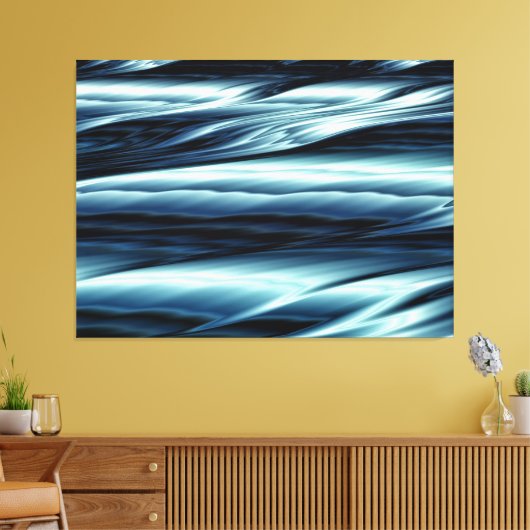 zeewater omwikkeld canvas (Insitu (Woonkamer))