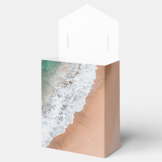 Zeewater op zee en tropische zomer bedankdoosjes (Geopend)