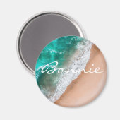 Zeewater op zee en tropische zomer magneet (Voorkant / Achterkant)