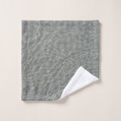 Zeewaterrimpels en zand bad handdoek (Wasdoekje)