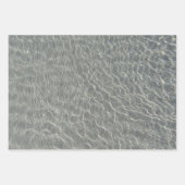 Zeewaterrimpels en zand inpakpapier vel (Voorkant 3)