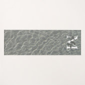 Zeewaterrimpels en zandmonogrammen in de Oostzee Yogamat (Voorkant (horizontaal))