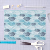 Zeewier Blauw Tissuepapier (Craft)