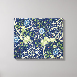 Zeewier (Floral Pattern) (door William Morris) Canvas Afdruk