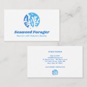 Zeewier Visitekaartje (Voorkant / Achterkant)