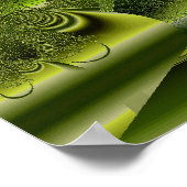 Zeewiergroen Poster (Hoek)