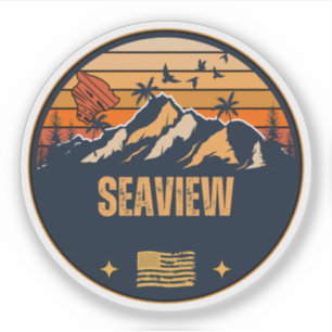 Zeezicht, Hawaii Sticker