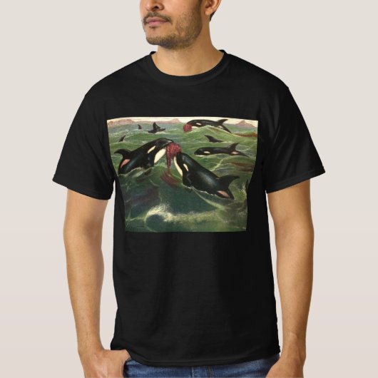 zeezoogdieren t-shirt (Voorkant)