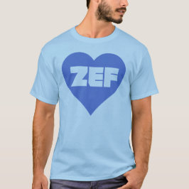 ZEF BLUE T-SHIRT