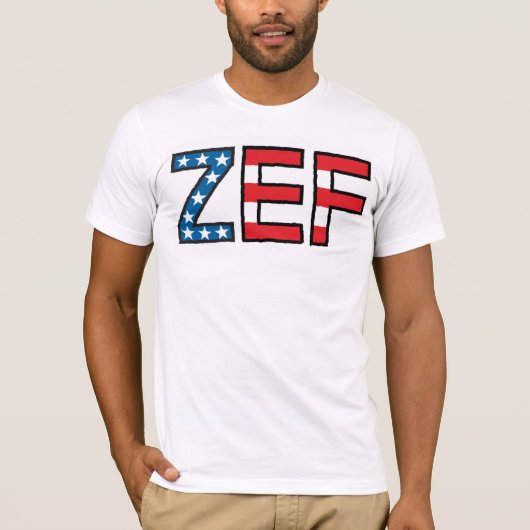 ZEF Ugly Boy V-Neck T-shirt (Voorkant)