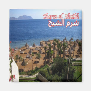 zEG005 SHARM EL SHEIK, EGYPT, rood Zee, Fridge Magneet