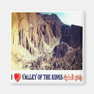 zEG041 VALLEY OF THE KINGS I Love, Egyps, Fridge Magneet