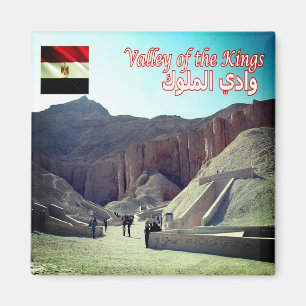 zEG042 VALLEY OF THE KINGS, Gaspa, Egypt, Fridge Magneet